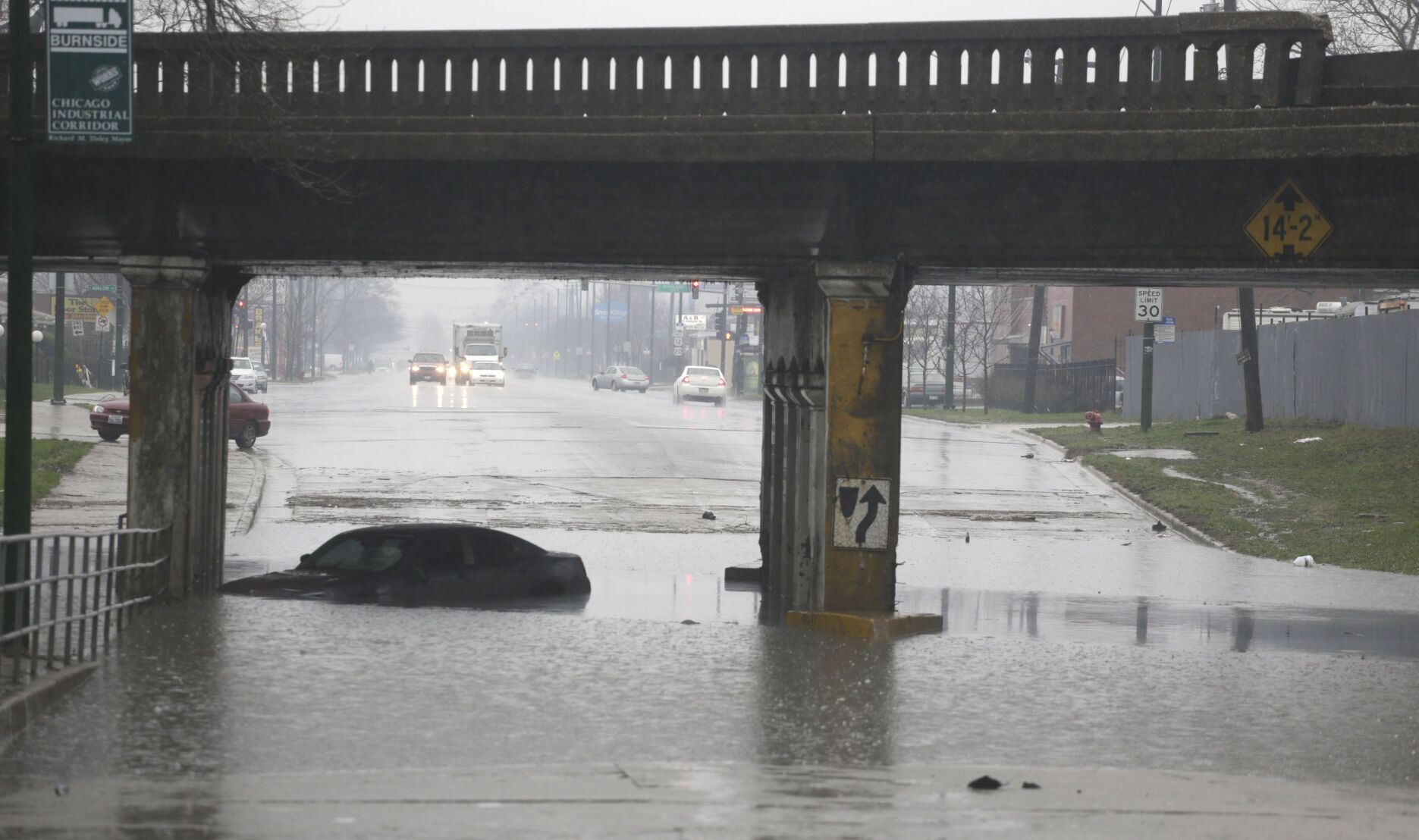 Illinois flooding, April 2013